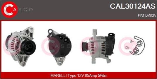 Dynamo CASCO CAL30124AS Dynamo CASCO CAL30124AS