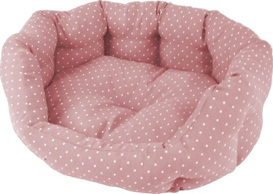 PetEasy Prikkete Hundeseng Rosa PetEasy Prikkete Hundeseng Rosa