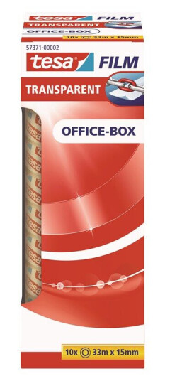 tesa film tape 10 x 33m x15mm Transparent