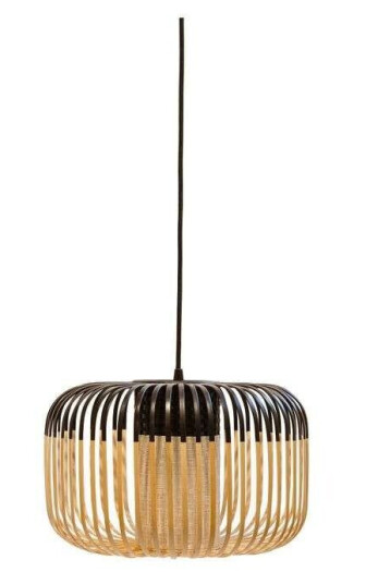 Forestier - Bamboo Pendel S Black Forestier - Bamboo Pendel S Black