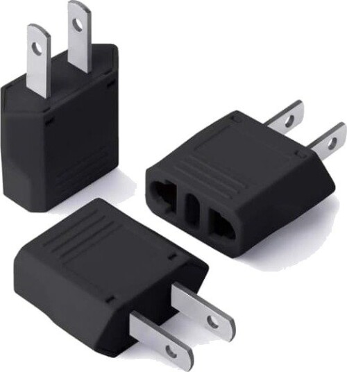 Reiseadapter EU til USA 3-pakning{EE}