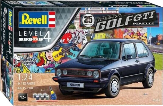 Revell Gift Set Volkswagen Golf GTI Pirelli Model Building