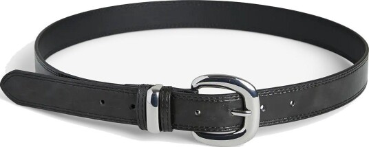 Pieces Pcvilka Patent Jeans Belt Wb Pu BLACK 95