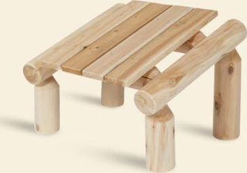 Canadian Outdoor LOG Fotskammel Canadian Outdoor LOG Fotskammel