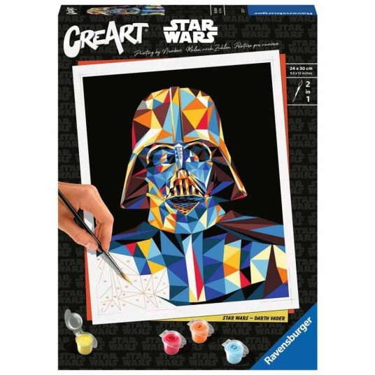 Ravensburger CreArt Star Wars Mal Etter Tall Darth Vader Ravensburger CreArt Star Wars Mal Etter Tall Darth Vader