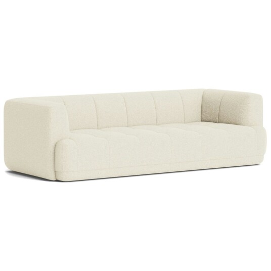Hay Quilton 3 Seter Sofa Flamiber A5 Cream