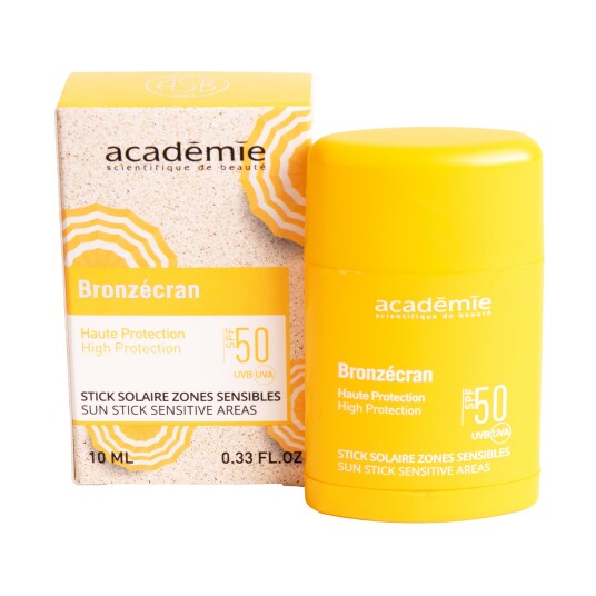 Académie Sun Stick Sensitive Areas High Protection Spf50 New