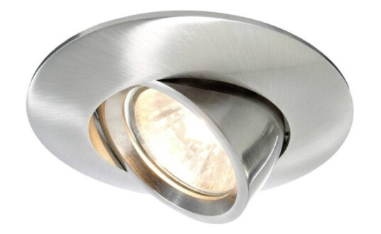 Deko Light Einbauring 102 Gu5.3 126073 Loftsindbygningsring Led Rgb Halogen Gu5.3 Mr 16 50 W Sølv