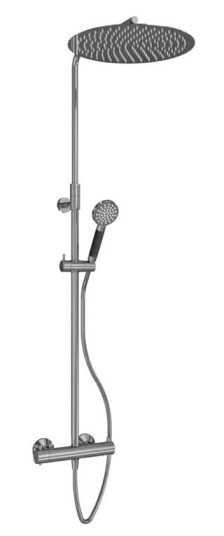 Vikingbad Hedda Rainshower Rund Krom Vikingbad Hedda Rainshower Rund Krom