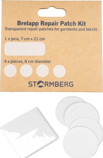 Stormberg Brelapp selvklebende reparasjonslapper – 5 deler One Size