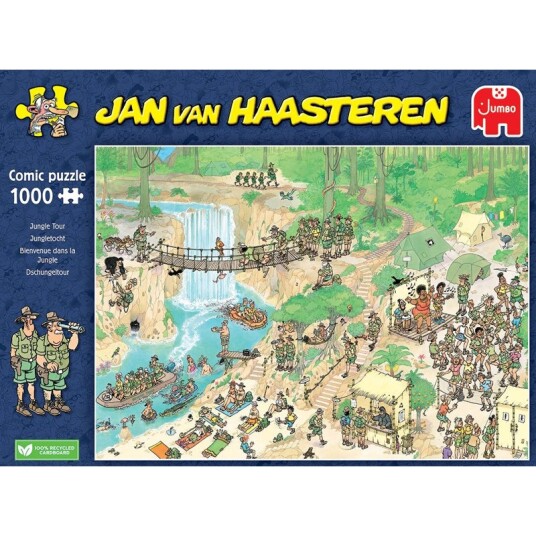 Jan van Haasteren NK Puzzling Championships Jungle Tour 1000 pieces JUM01848