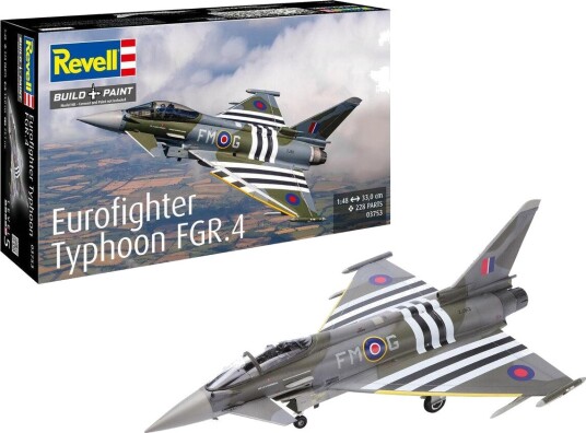 Revell Eurofighter Typhoon FGR.4 Modellfly Byggesett 1:48