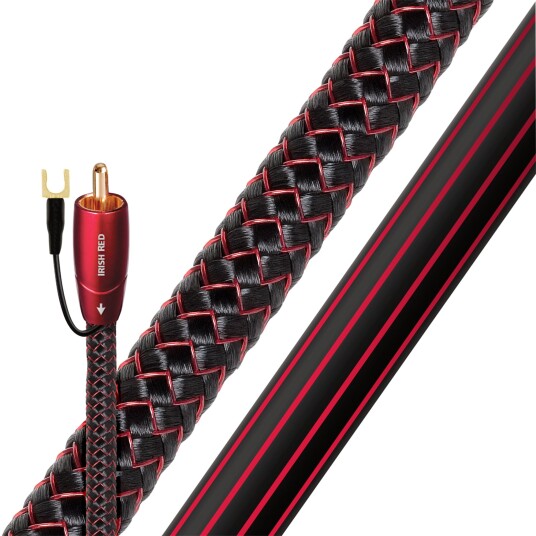 AudioQuest Irish Red Subwooferkabel  Rød