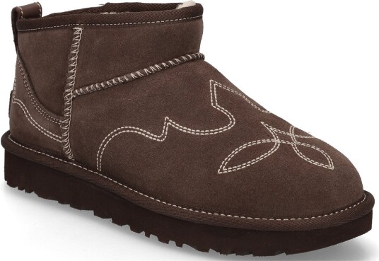 UGG W Classic Ultra Mini Western   BURNT CEDAR   40