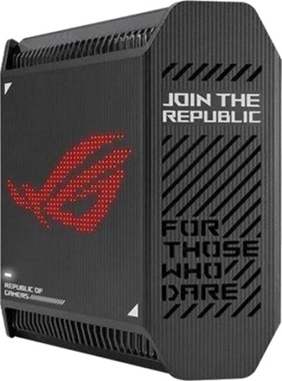ASUS ROG Rapture GT6 Mesh ruter Wi-Fi 6 Tri-Band 270 kvm Sort