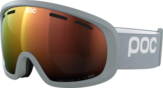 POC Fovea Mid Granite Grey/Partly Sunny Orange, OneSize