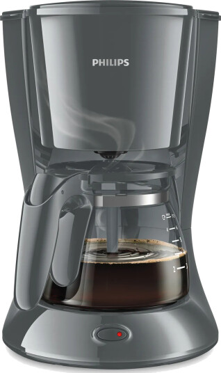 Philips Daily kaffetrakter mini glass HD7432/10 Grey