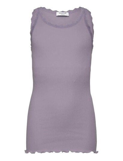 Rosemunde Kids Rkbalta Modal Sl Lace Top Purple 152