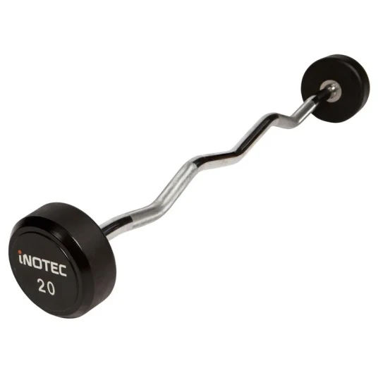 Inotec CPU Curl Vektstang (25 kg) - curl vektstang, faste skiver. Utrolig slitesterk. Perfekt for biceps- og tricepsøvelser. Inotec CPU Curl Vektstang (25 kg) - curl vektstang, faste skiver. Utrolig slitesterk. Perfekt for biceps- og tricepsøvelser.