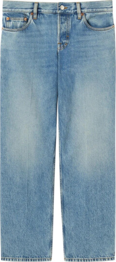 Gucci Dame Jeans Blå W26,