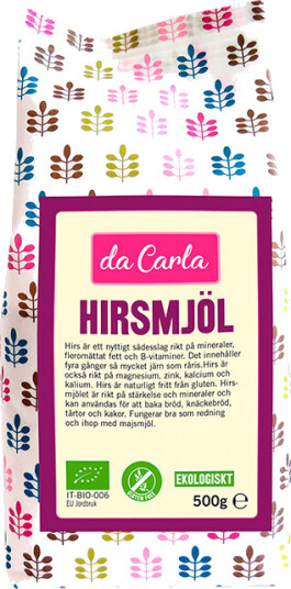 Økologisk Hirsemel, 500 g Økologisk Hirsemel, 500 g