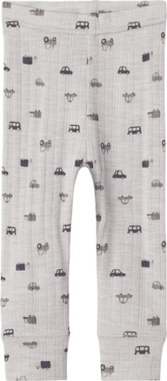 Name It NBMWang Wool Needle leggings baby Nacreous Cloud