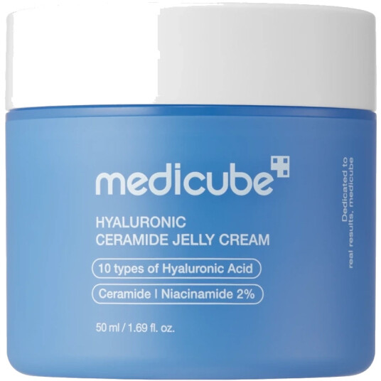 Medicube Hyaluronic Ceramide Gelkrem 50 ml - Langvarig Fuktighet