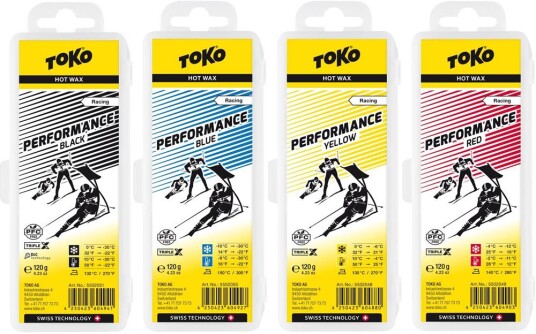Toko Performance Paraffin 120 g Glider BLUE