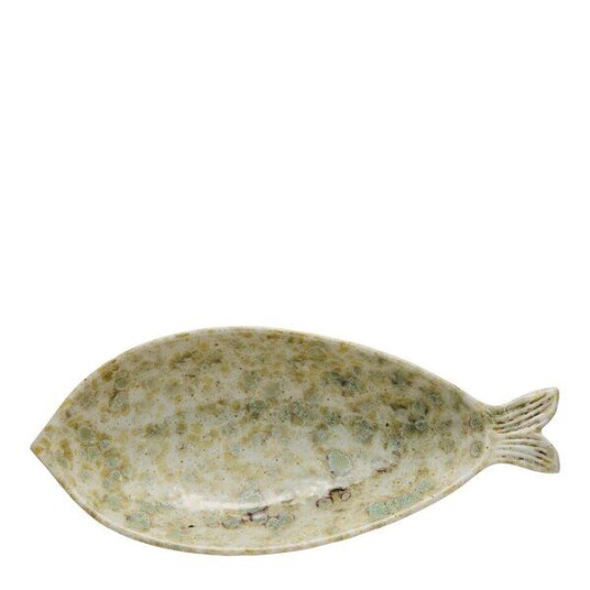 Lene Bjerre Marinelle serveringsfat fisk 28 cm linen Lene Bjerre Marinelle serveringsfat fisk 28 cm linen