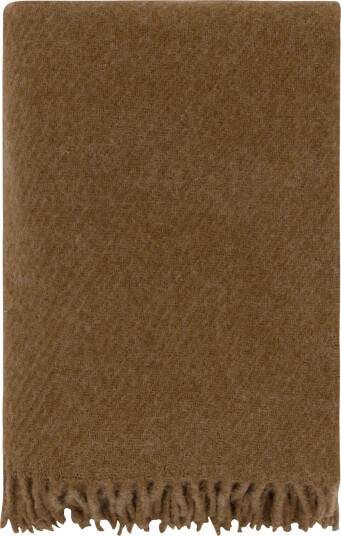 Høie Of Scandinavia Ullpledd 100 % ren ny ull Falketind varm oker 120x180 cm Høie Of Scandinavia Ullpledd 100 % ren ny ull Falketind varm oker 120x180 cm