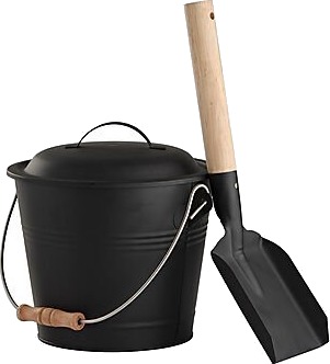Schou askebotte med spade 5 liter Schou askebotte med spade 5 liter