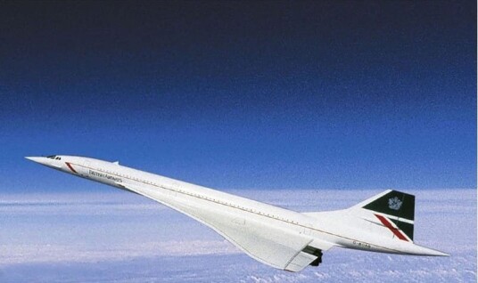 Revell 1/144 Concorde Modellfly Byggesett British Airways Revell 1/144 Concorde Modellfly Byggesett British Airways