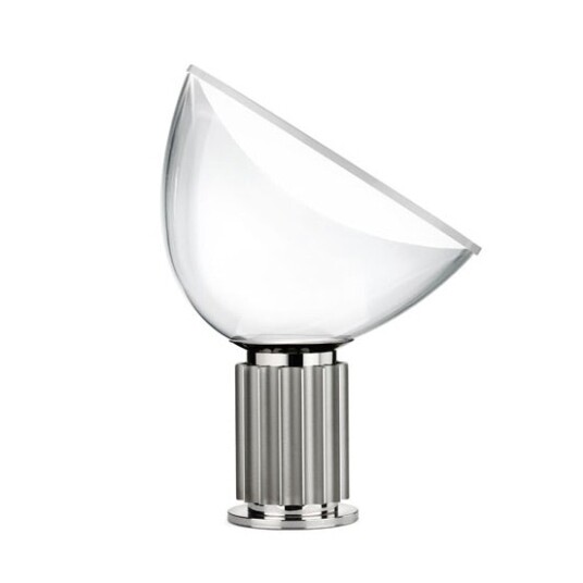 Flos Flos Taccia Small Bordlampe sølv Flos Flos Taccia Small Bordlampe sølv