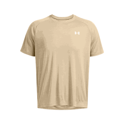 Under armour Tech Textured Short Sleeve treningstrøye herre Grønn XL