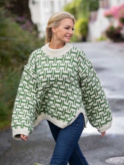 Viking Garn 2426 6 Greenday Genser