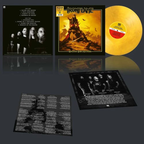 Ironflame  Kingdom Torn Asunder  LP/Vinyl