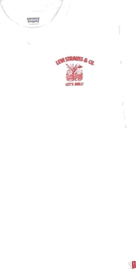 Levi"s LVB Roll Models T skjorte Bright White 164