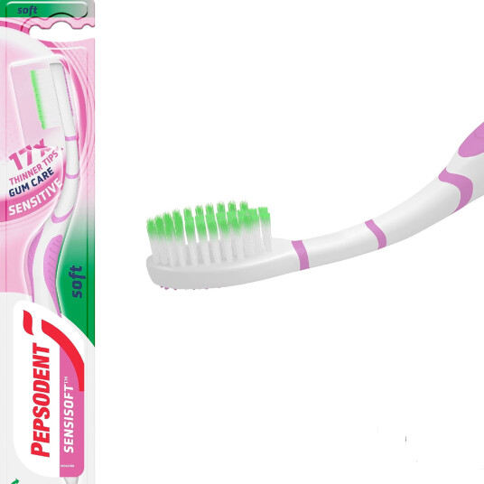 Pepsodent Soft tannbørste Slim Care SensiSoft