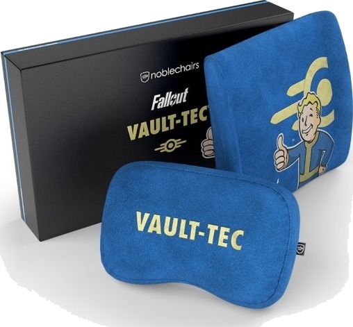 Noblechairs Fallout Vault Tec Putesett Noblechairs Fallout Vault Tec Putesett