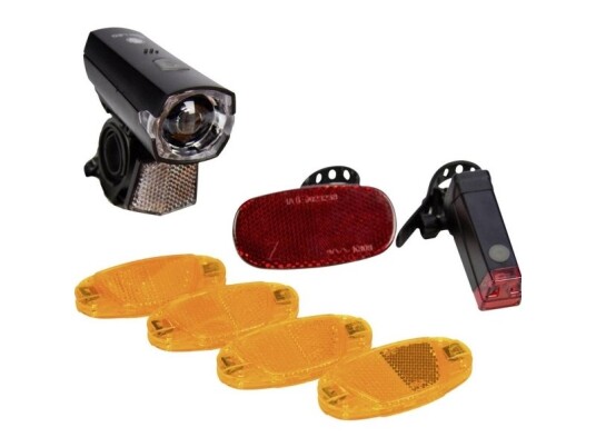 Fischer Sykkel 85345 Reflektor Led (Rgb) Batteridrevet Sort Fischer Sykkel 85345 Reflektor Led (Rgb) Batteridrevet Sort