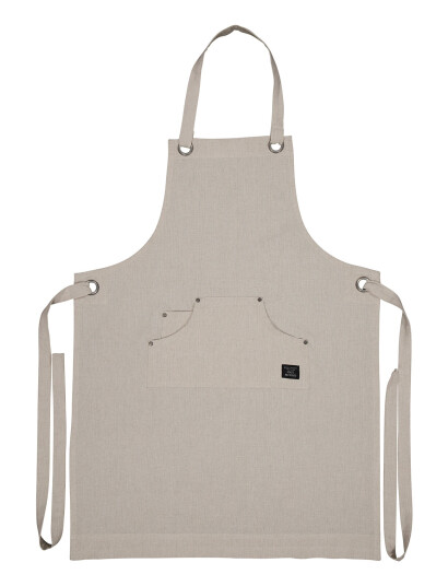 Noble House Apron Ronja Recycled - Beige - 65X90CM Noble House Apron Ronja Recycled - Beige - 65X90CM
