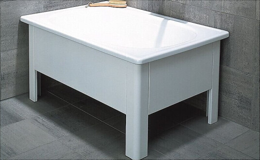 Svedbergs Emaljert Sittebadekar 1050x700 mm, Hvit Svedbergs Emaljert Sittebadekar 1050x700 mm, Hvit