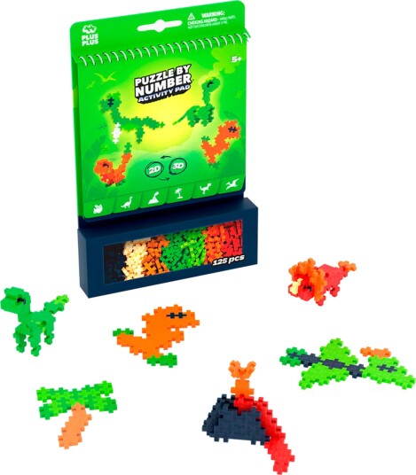 Plus-Plus Activity Pad Dino Byggesett