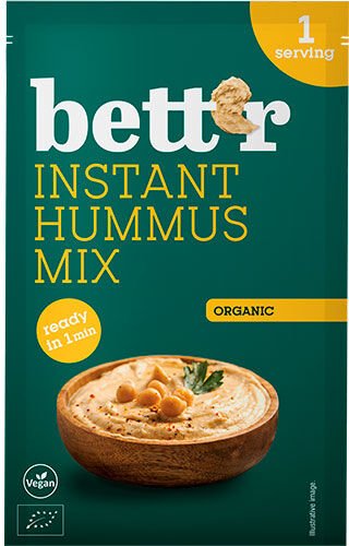 bett’r Instant Hummus Mix Ø 50 gr bett’r Instant Hummus Mix Ø 50 gr