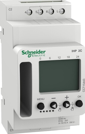 Schneider Electric CCT15443 Tidtaker 56 Minneplasser