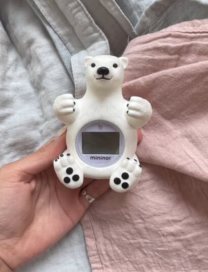Mininor Bath Thermometer Polar Bear - White - 0 M Mininor Bath Thermometer Polar Bear - White - 0 M