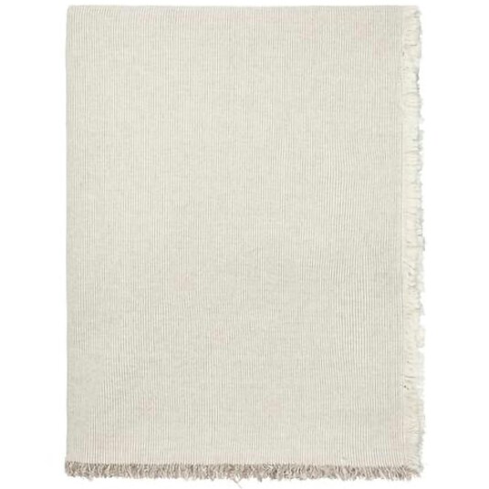 Broste Copenhagen Elouise Duk 160x200 cm Grå