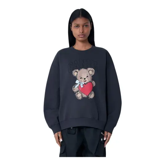Ganni Dame Gensere & Hettegensere Svart XS, Ganni Dame Gensere & Hettegensere Svart XS,