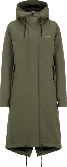 Didriksons Women"s Alicia Parka Long Deep Green 40