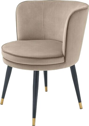 Grenada dining chair velvet savona greige Grenada dining chair velvet savona greige
